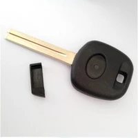 fob key blanks case for toyota transponder key shell with uncut toy48 short blade