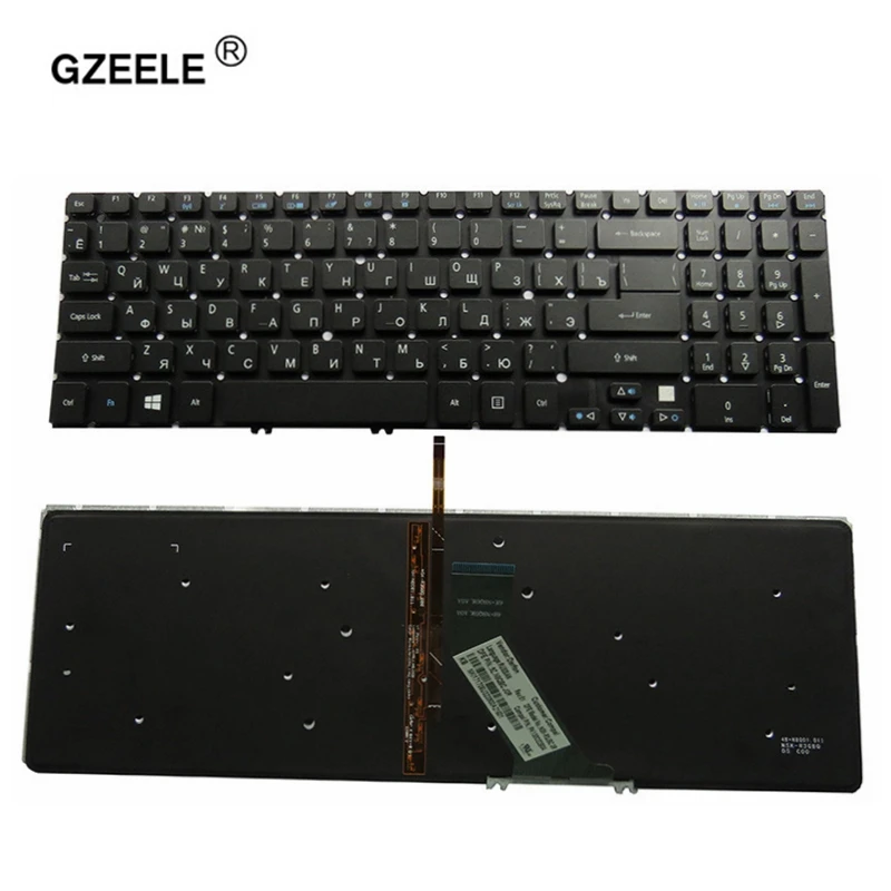 RU Ноутбук с русской клавиатурой для Acer Aspire V5 552 552P 572 572G 572P 573 573G v5we2|keyboard for acer|keyboard