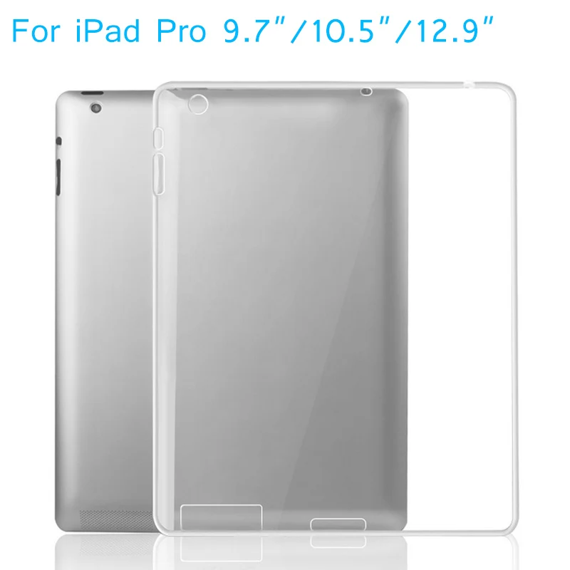 Силиконовый чехол для планшета прозрачный защитный из ТПУ iPad Pro 10 5/12 9/9 7 дюймов Air