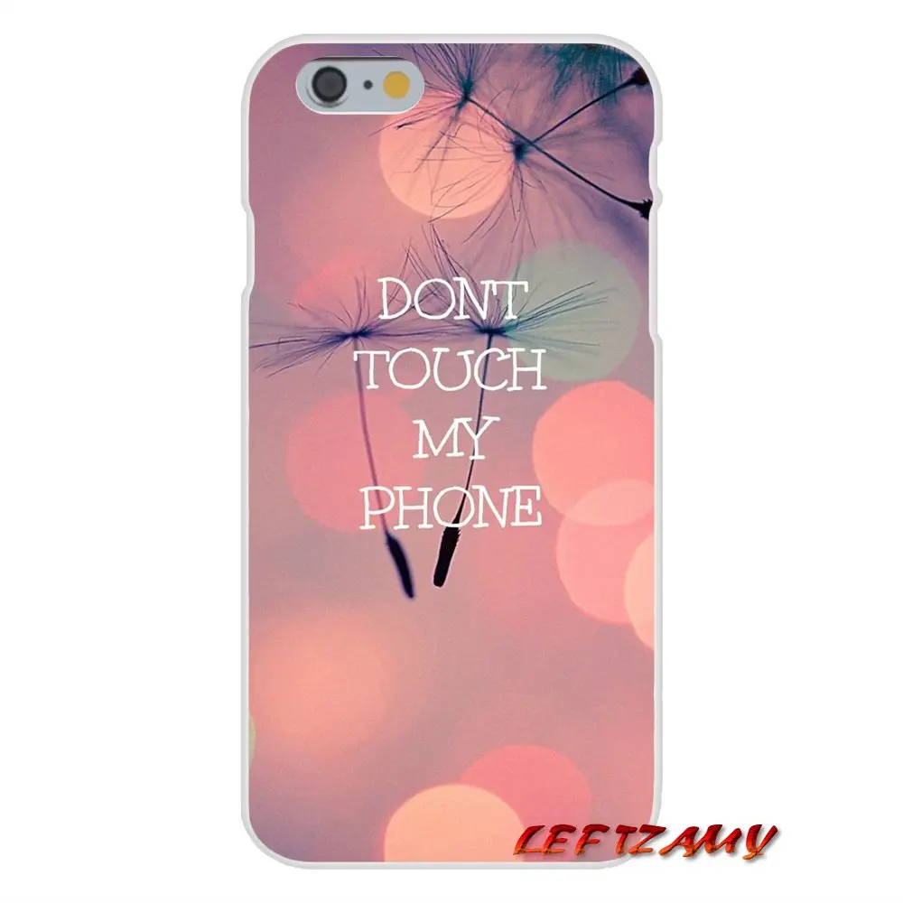 Для Samsung Galaxy S3 S4 S5 Mini S6 S7 Edge S8 S9 плюс Примечание 2 3 4 5 8 не dont Touch My аксессуары телефон