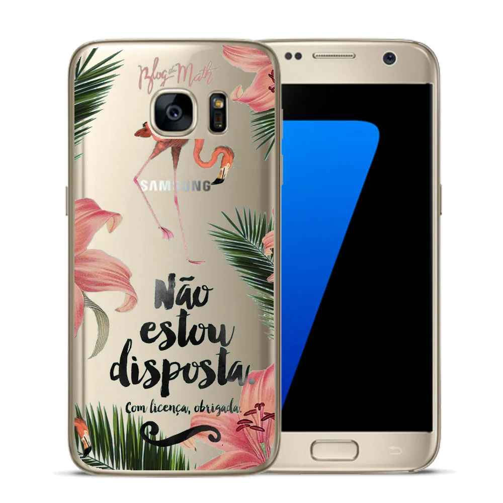 Мягкий силиконовый чехол из ТПУ для Samsung Galaxy S5 Mini S6 S7 Edge S8 S9 S10 Plus S10E|cover for samsung galaxy|case