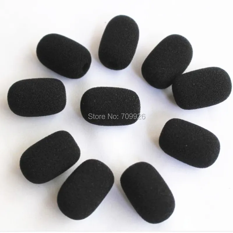 Накладка для микрофона 100 шт. накладки на ветрозащитные стекла из пеноматериала