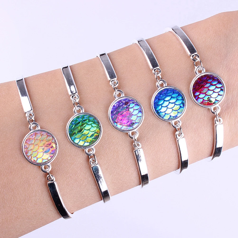 Русалка браслет рыбы Весы украшения Фэнтези (синий)|mermaid bracelet|bracelet braceletfishing bracelet |