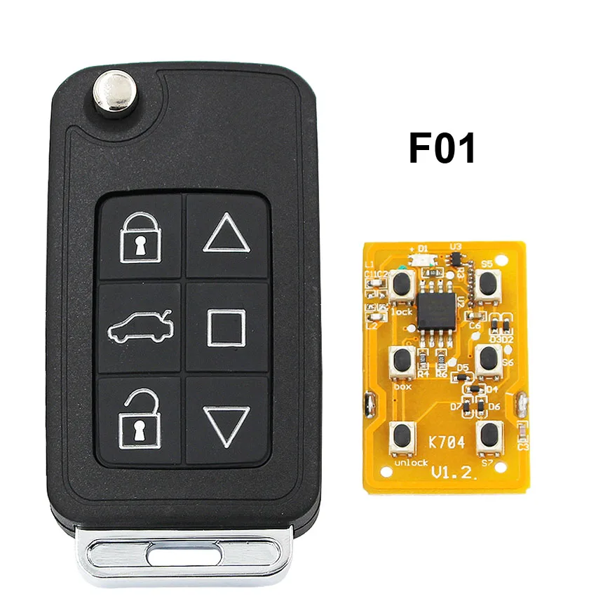 F01 KEYDIY 6 vip пластиковые игровые карты и гараж 2 в 1 дистанционный ключ Управление