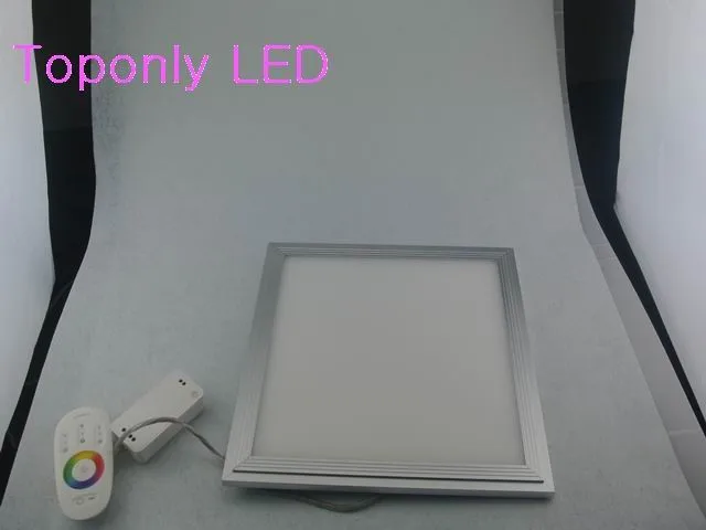 Плоский светодиодный rgb светильник 18 Вт с радиочастотным пультом дистанционного
