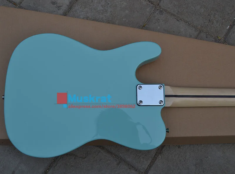 В наличии! Электрогитара TL небесно-голубого цвета бесплатная доставка 6 струн