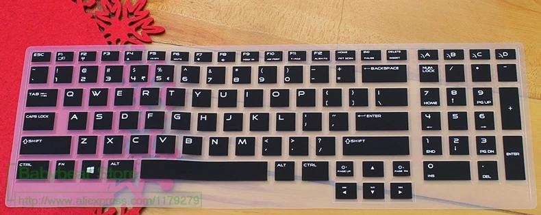 Силиконовая Защитная пленка для Dell Alienware M17X R5 17 дюймов 3 дюйма ALW17R 4728S|silicone keyboard