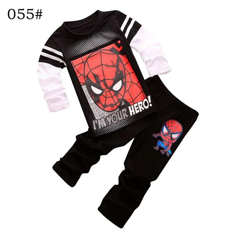 Новые детские пижамные комплекты Одежда для маленьких девочек и мальчиков