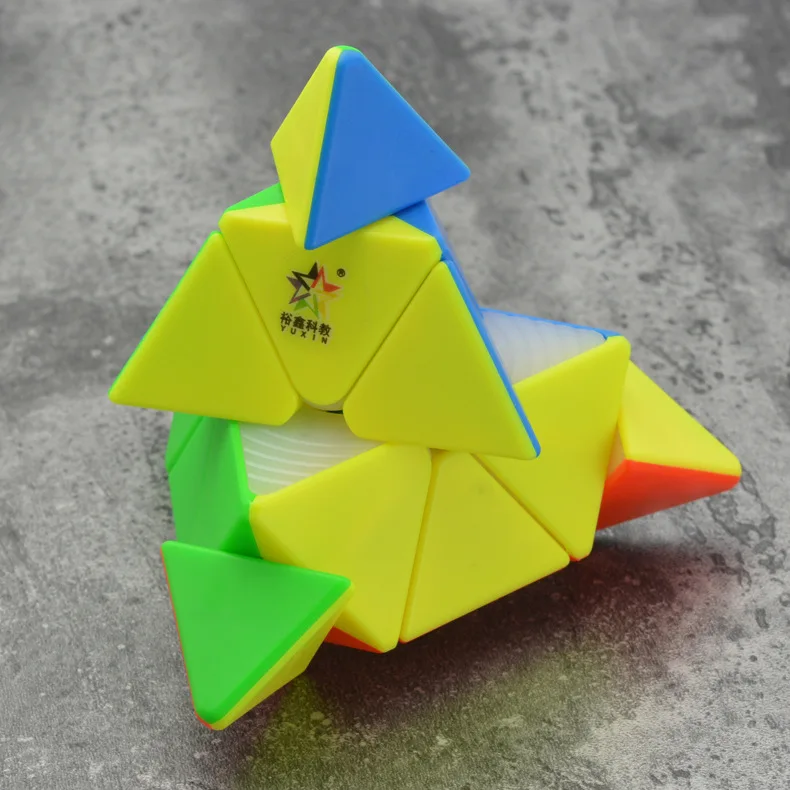 Neo Cube скоростной куб Пирамида магический куб Пирамида Cubo Magico профессиональная Головоломка Развивающие игрушки для детей