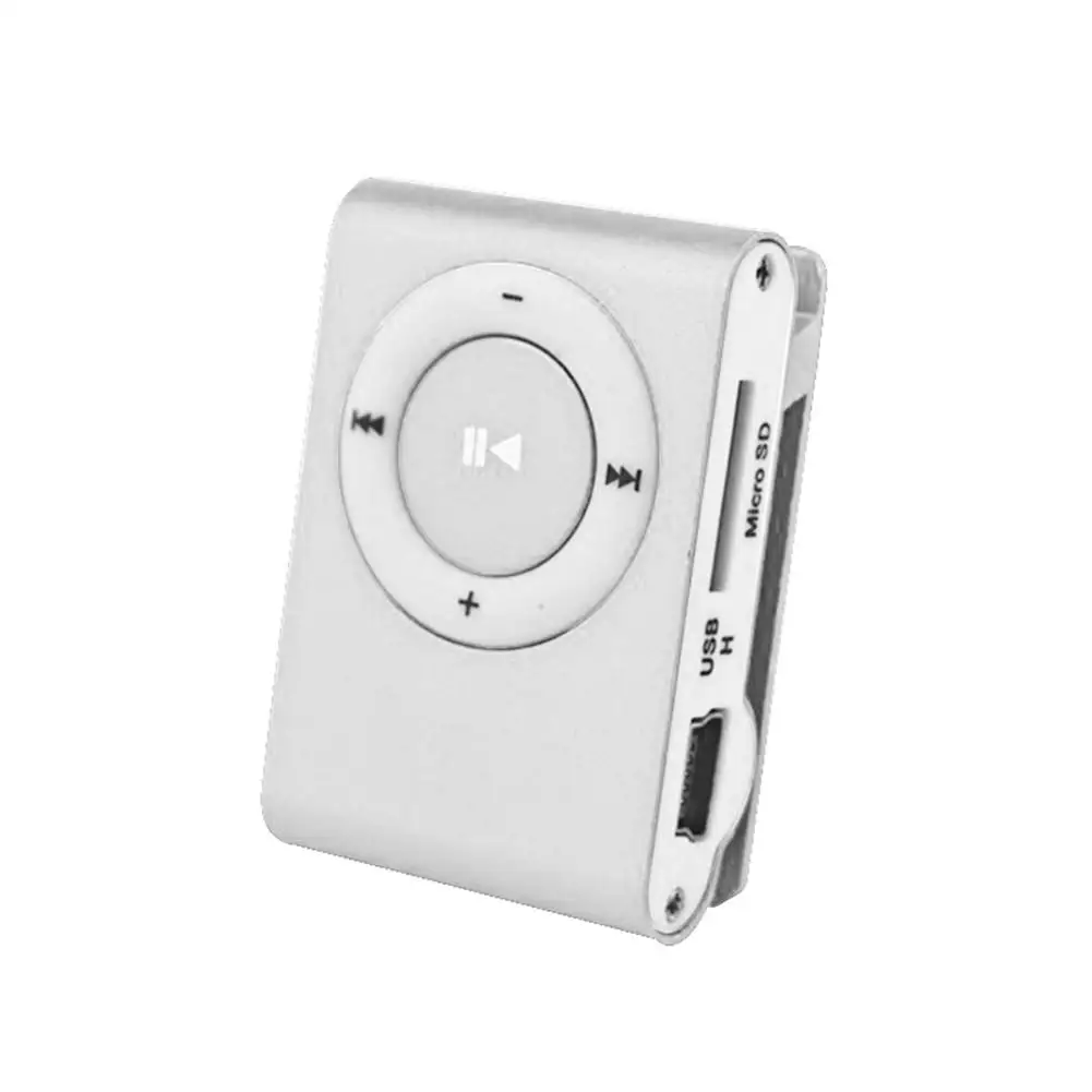 Большая Акция зеркало Портативный MP3 Player мини клип плеер Водонепроницаемый Спорт