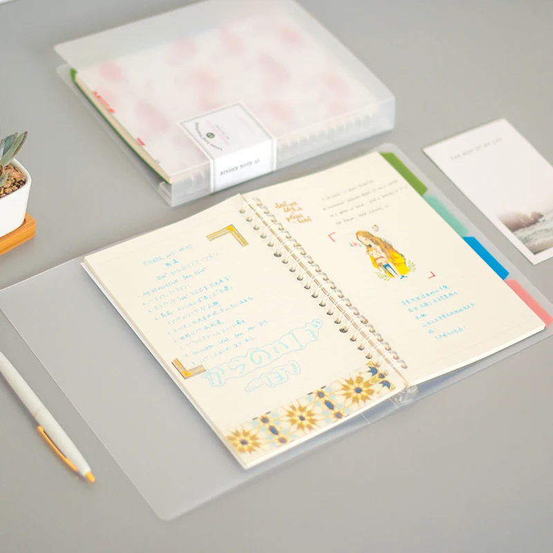 Записная книжка на спирали A4/B5/A5 цвет в ассортименте|kawaii spiral notebook|plan notebookagenda organizer