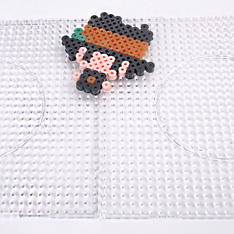 5 мм 6 шт. большие бусины для дрели Perler Hama плавкие большой квадратный прозрачный