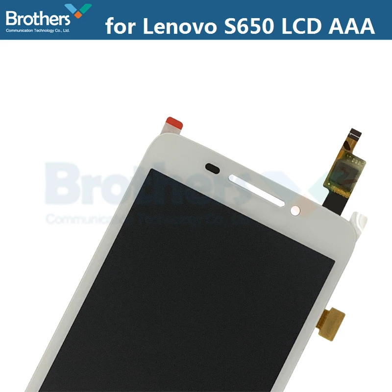 ЖК-экран для lenovo S650 ЖК-дисплей сенсорный экран дигитайзер ЖК-сборка Замена