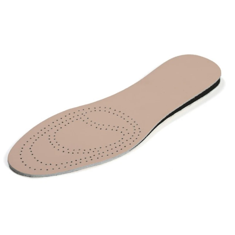 Одна пара дышащая кожаная стелька с внутренним каблуком 15 см амортизирующая для