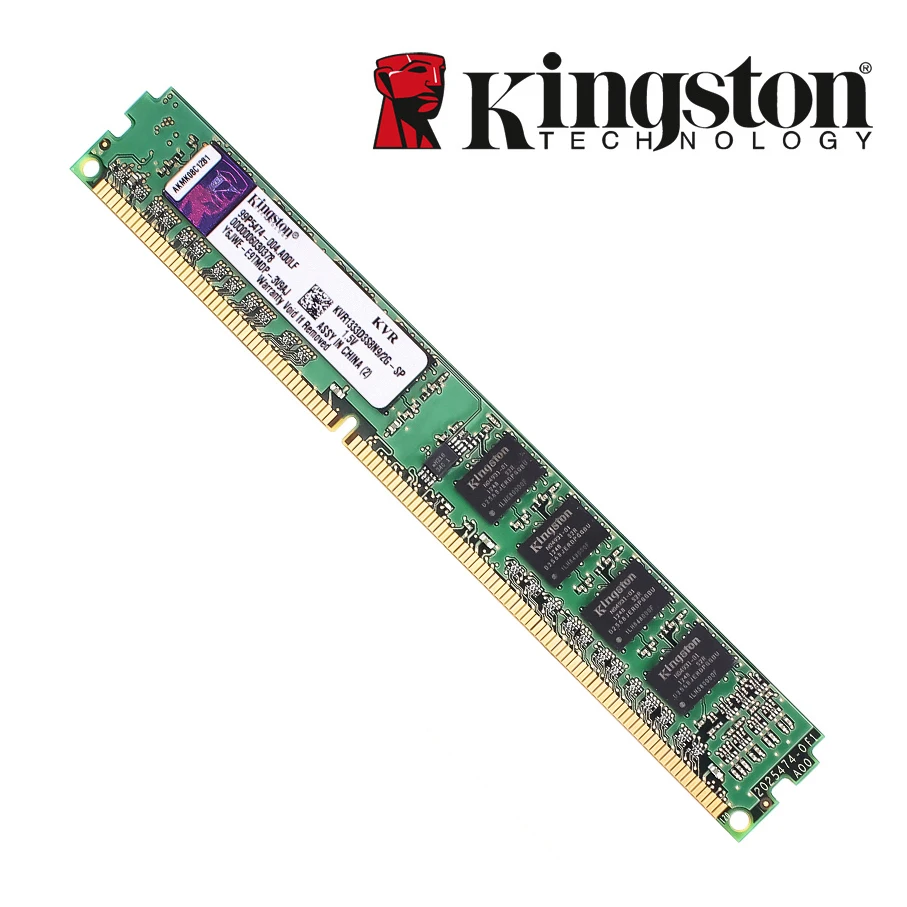 Kingston память оперативная ddr 3 DDR3 DDR2 2 ГБ 4 ddr3 ОЗУ 8 800 МГц 667 1333 1600 для настольных