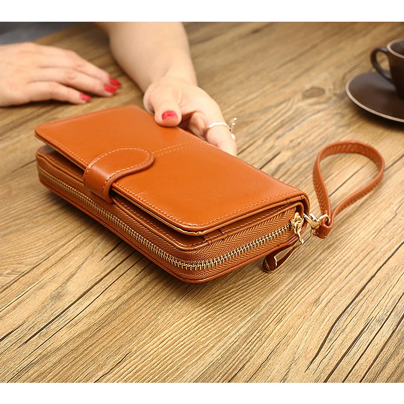 Для женщин длинные кошельки доллар цена Леди искусственная кожа кошелек женский