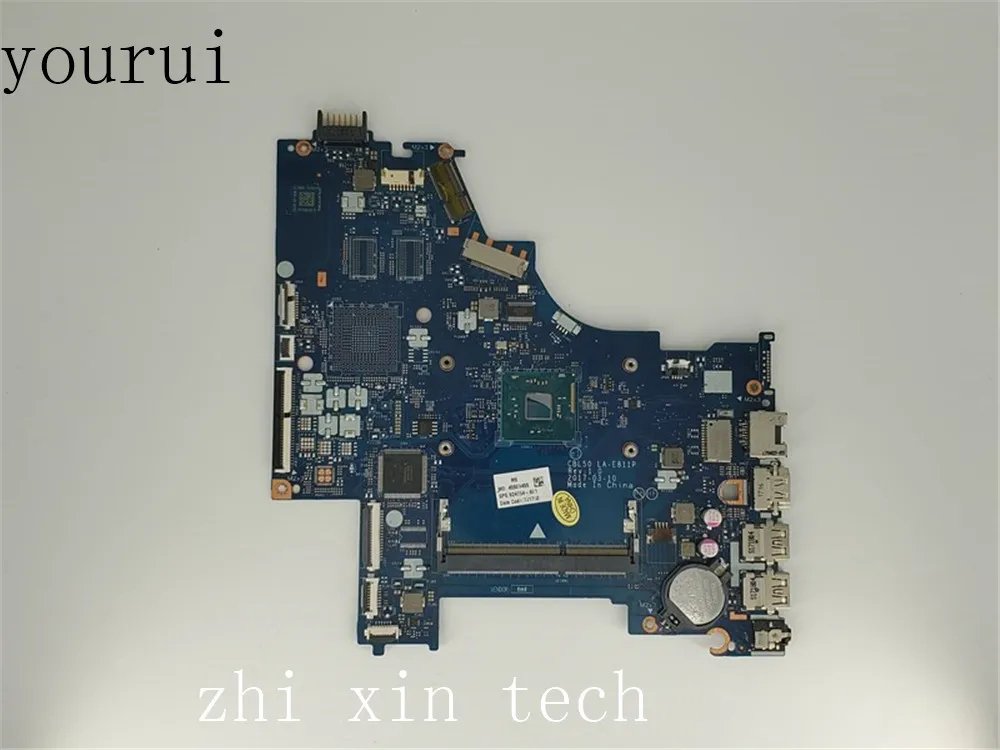 Материнская плата yourui CBL50 LA E811P 924754 001 601 для ноутбука HP 15 BS материнская с