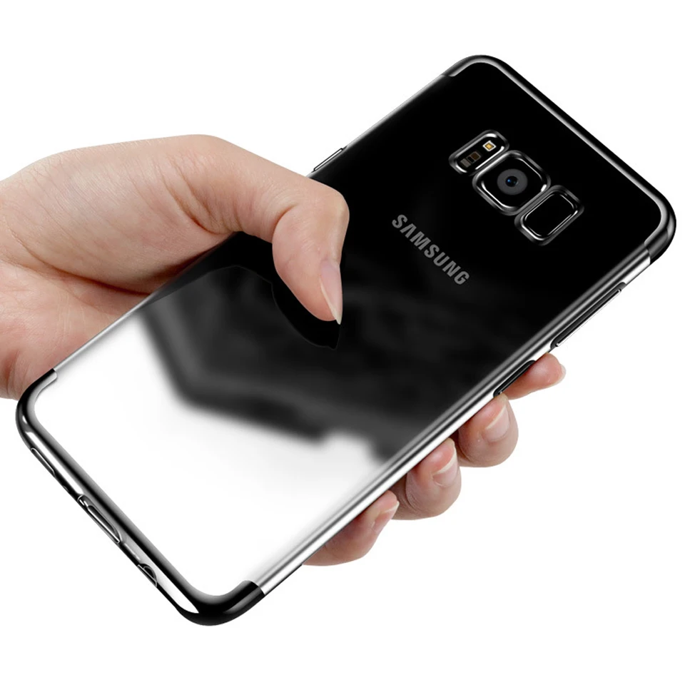 Покрытие бампер чехол на мобильный телефон для samsung Galaxy S9 плюс S8 S7 S10 S10E Note 9 8