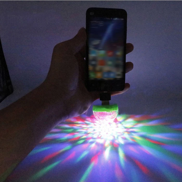 Автомобильная атмосферная лампа USB RGB светодиодный музыкальный сценический шоу
