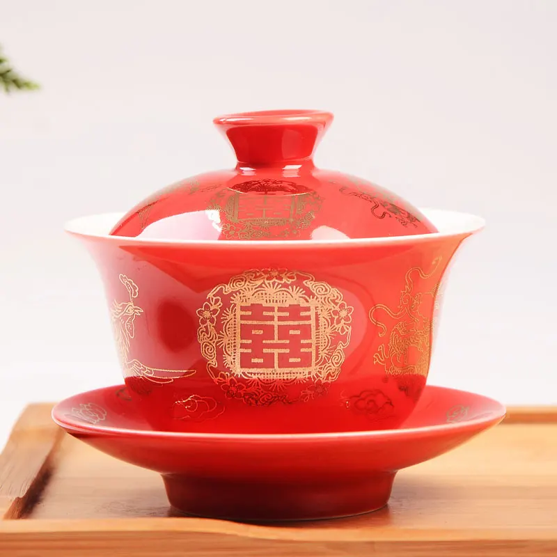 Новый год керамический чай Tureen Teaware украшение дома бойфренд муж бизнес любовь