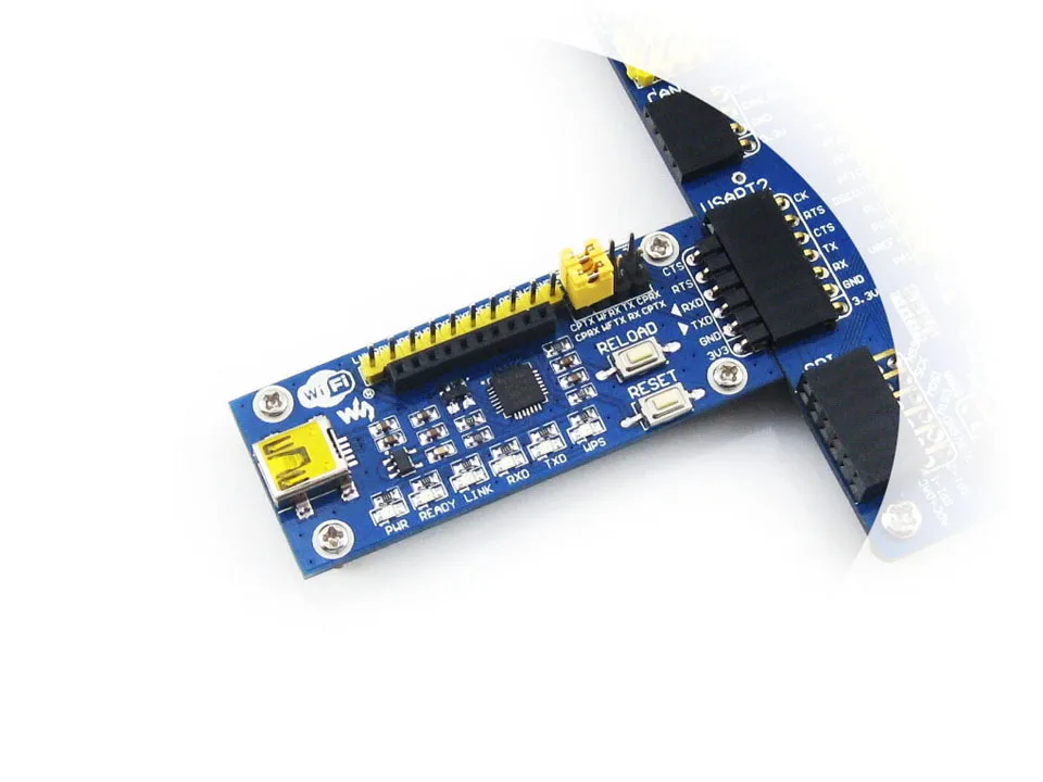 WIFI 400 беспроводной модуль LPT100 USB связи макетная плата для последовательного порта