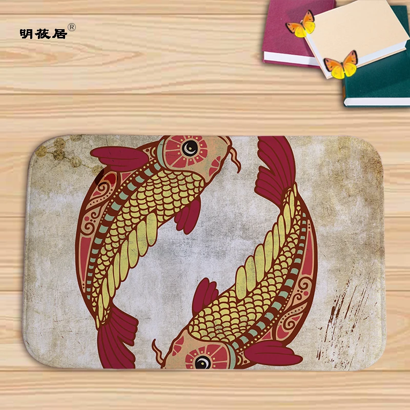 2018 New Arrive Door Mats for Entrance 12 constellations Pattern Carpets Living Room Dust Proof Mat Home Decor 40x60cm anti-sli[ | Дом и сад