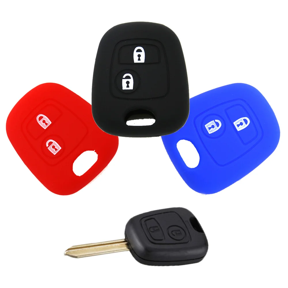 Чехол для автомобильного ключа чехол Peugeot 206 307 207 408 107 407 306 Citroen C2 C3 C4 C1 Иран Saxo Xsara