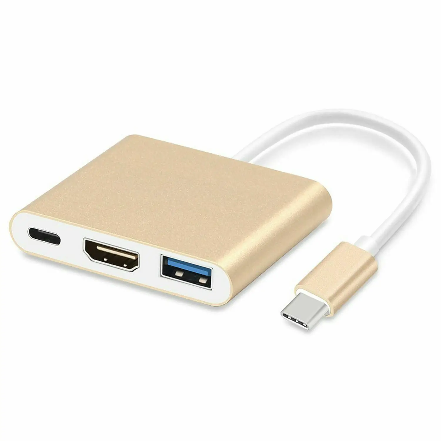 USB C концентратор к HDMI адаптер концентратор USB Type C к HDMI 4K USB 3,0 порт USB-C питания для Macbook Pro/Air Thunderbolt 3