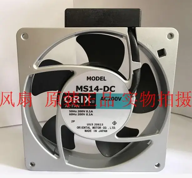 ORIX MS14 DC AC 200V 0.1A 140x140x28 мм вентилятор охлаждения сервера|square fan|server fan200v fan |