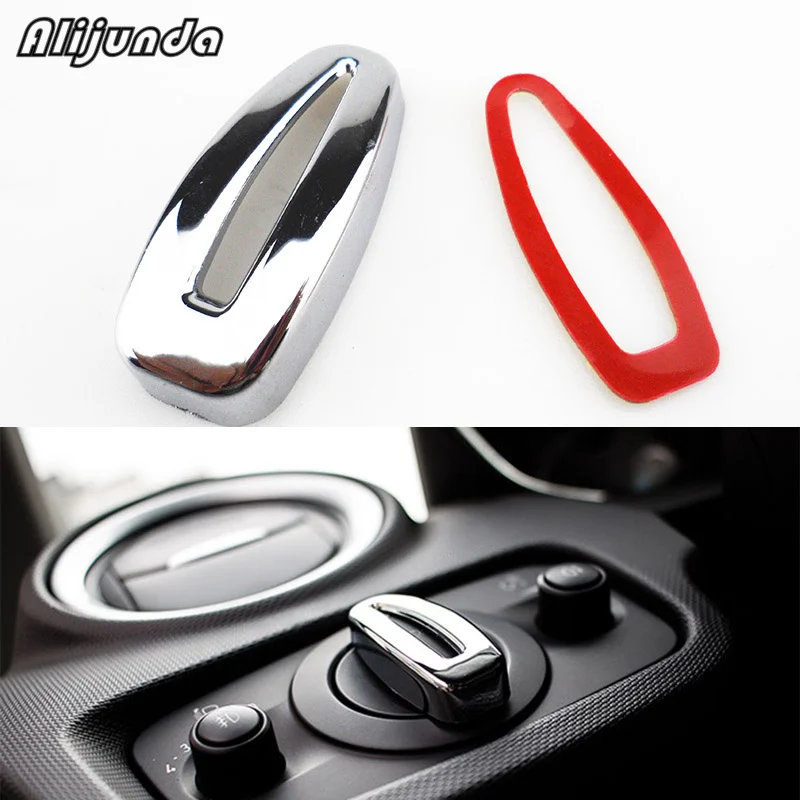 Новинка ABS хромированный внутренний выключатель лампы для фары отделка рукоятка