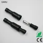 Лидер продаж, 50 шт., черный Штекерный гнездовой соединитель, изолирующие соединительные обжимные клеммы, проводной кабель, адаптер электрической вилки FRD MPD