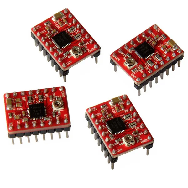 Драйвер шагового двигателя 50 шт./лот для 3D принтера Geeetech RepRap StepStick Pololu A4988|driver