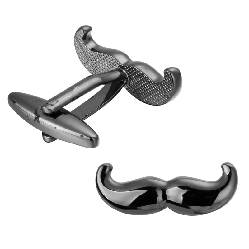 Пара высококачественных медных лазерных металлических запонков с интересной