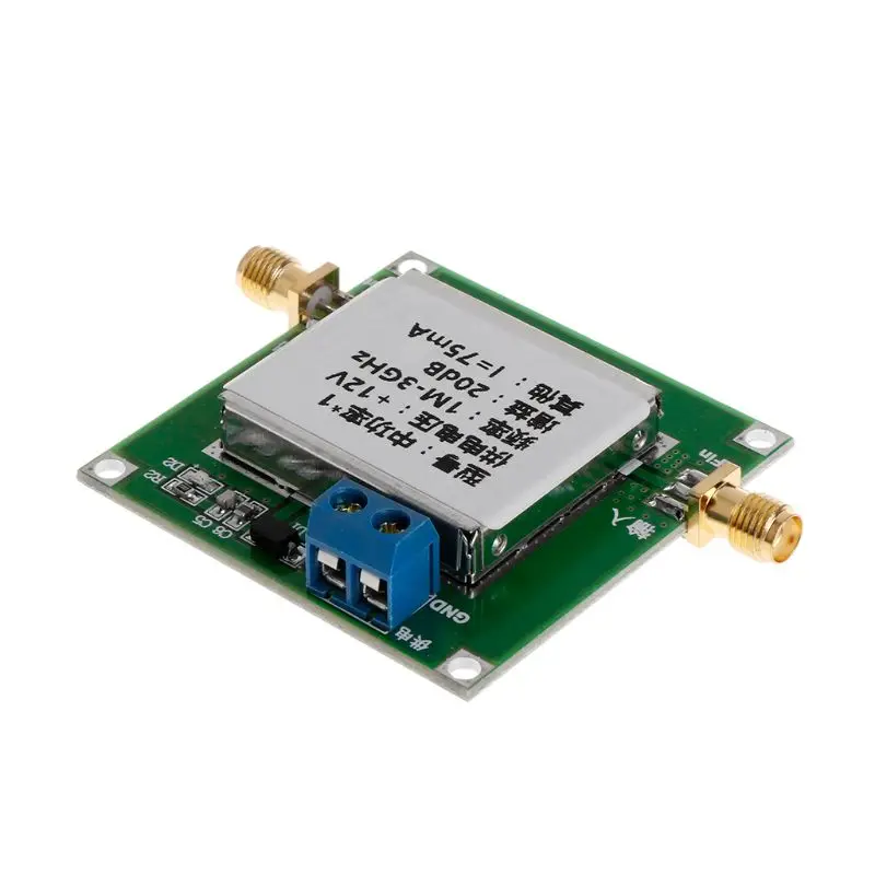 1 3000 МГц 2 4 ГГц 20 дБ LNA RF широкополосный малошумный усилитель UHF модуль HF