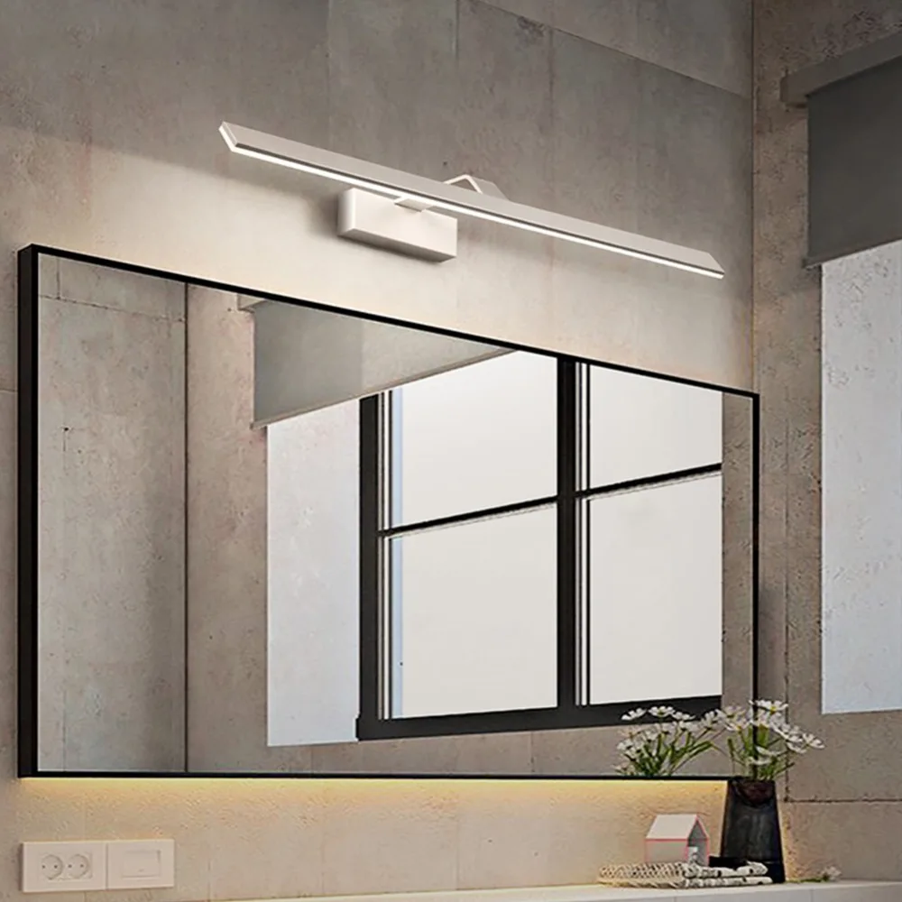 Светодиодный зеркальный светильник в скандинавском стиле для макияжа лампа из