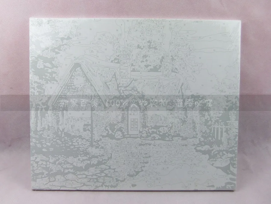 Специальное предложение Подлинная DIY Цифровая живопись пейзаж ручная роспись