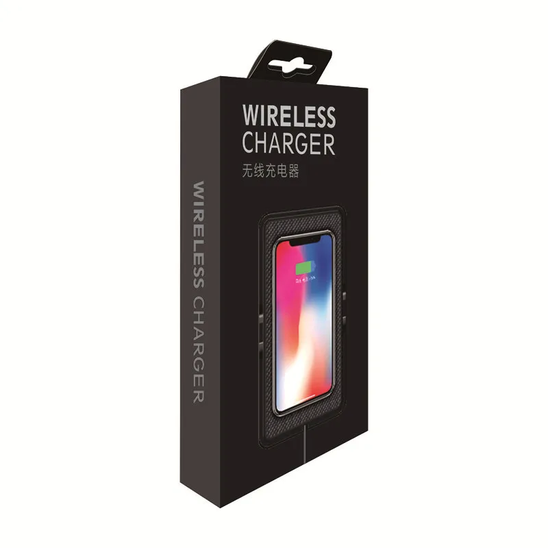 Turataqi Беспроводной автомобиля Зарядное устройство Pad для iPhone 8 10X7 6 S Plus samsung S6 S7 S8
