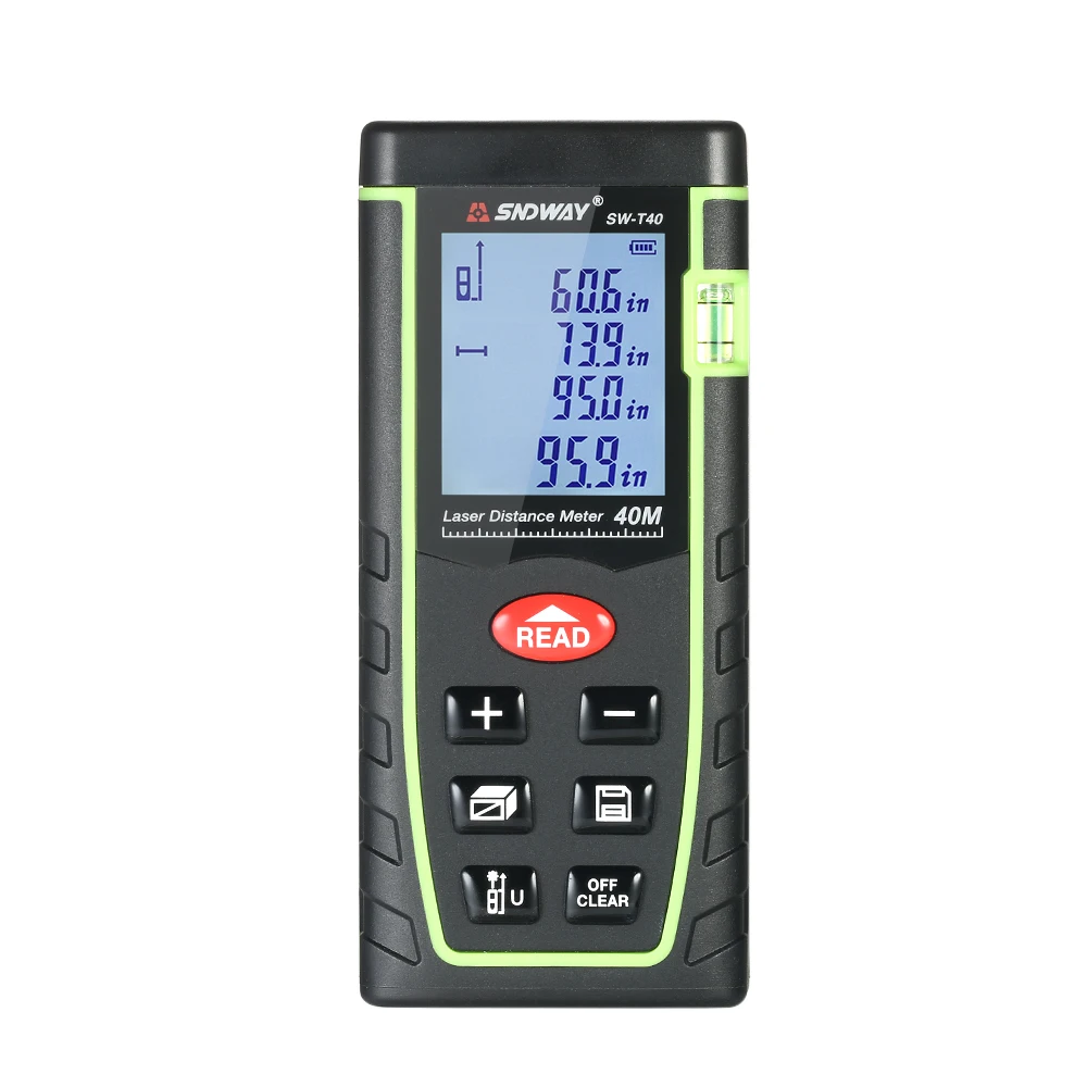 Портативный лазерный дальномер с ЖК дисплеем 100/80/60/40 м|distance meter range|digital laser distance