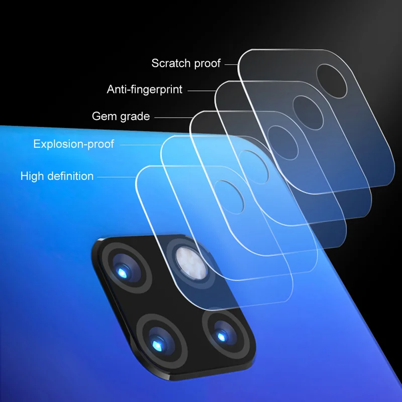 Для Huawei Mate 20 Pro 2 шт. HD Закаленное стекло Защитная пленка для камеры Mate20 прозрачная
