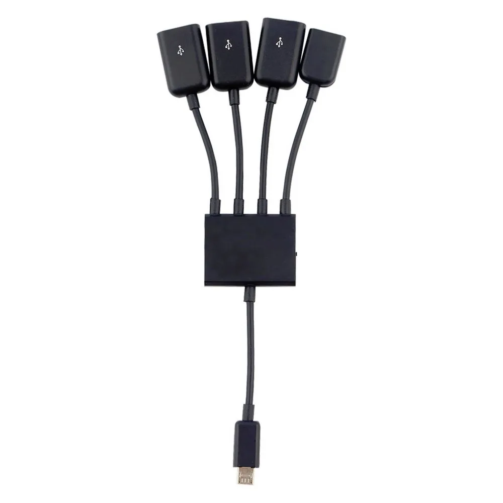 1x4 порта Micro USB кабель для зарядки OTG концентратор Android планшета смартфона |