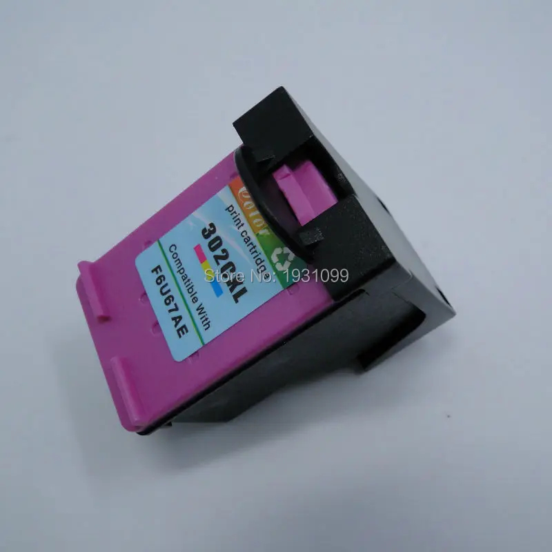 1 шт. цветной Восстановленный картридж для принтера hp 302 302XL Deskjet 1111 1112 2130 2131 2132