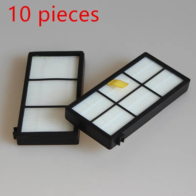 Новый Hepa фильтр 10 шт. для iRobot Roomba 800 900 Series 870 880 980|filter for irobot roomba|filters irobothepa filter |