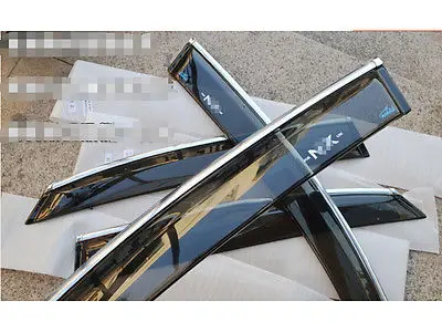 

Window Visor Vent Shades Sun Rain Guard 4pcs For LEXUS NX200T NX300H 2015