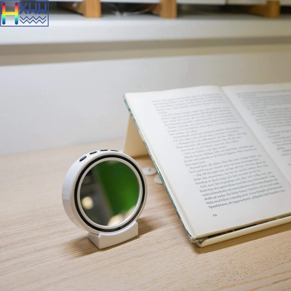 HXWW мини портативное зеркало Bluetooth динамик со светодиодной подсветкой и картой