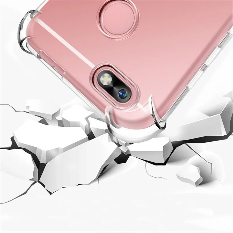 Чехол с полным покрытием защитный чехол из ТПУ для huawei Коврики 20 Pro P20 P10 P9 P8 Lite 2017