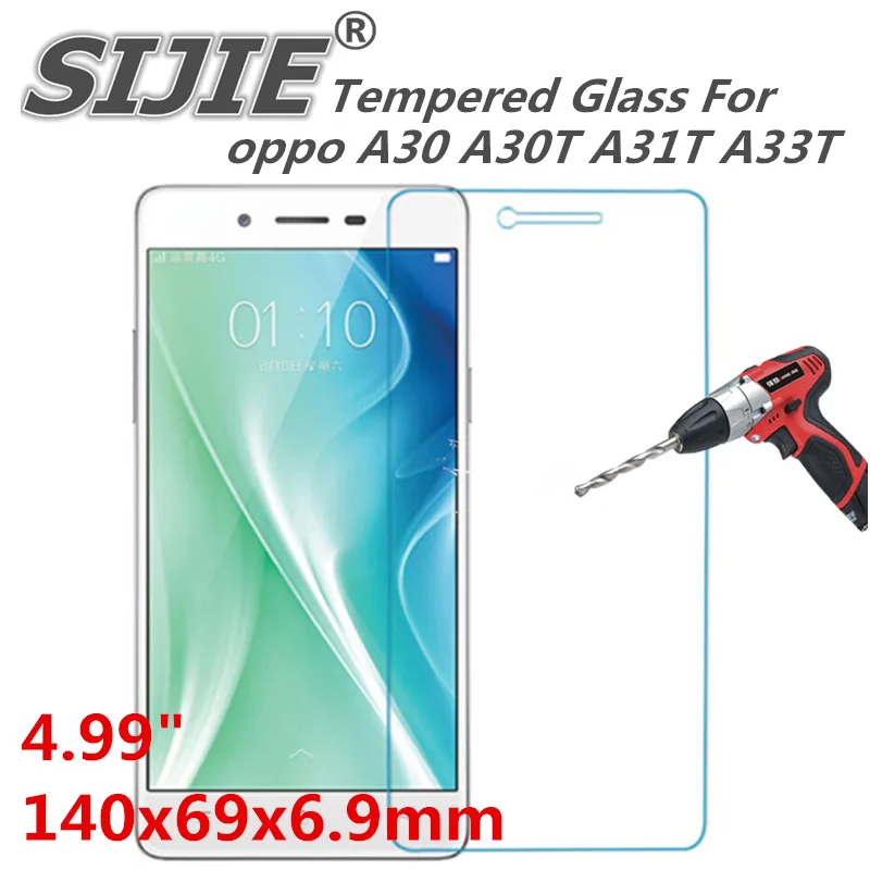 Закаленное стекло для oppo A30 A30T A31T A33T 4 99 дюймов Защитная пленка телефона тонкий