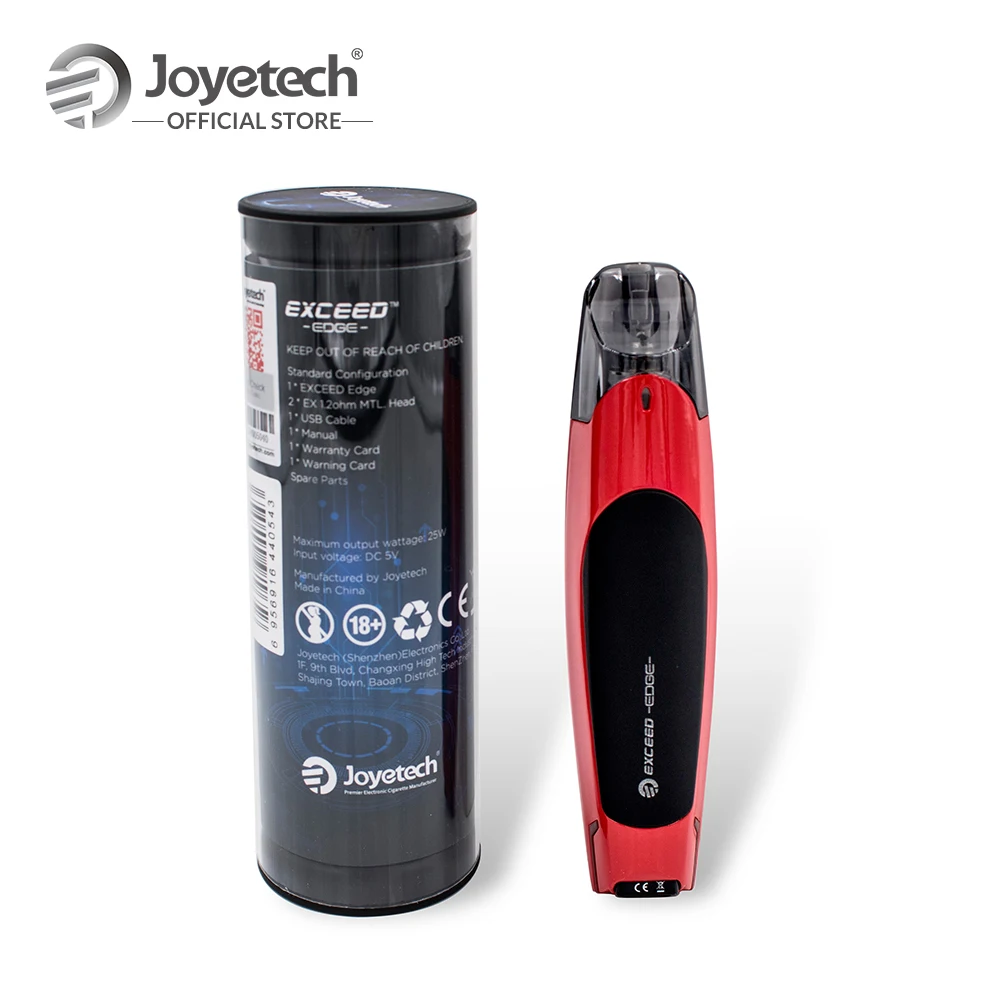 Оригинал Joyetech серия EXCEED EDGE/EXCEED EDGE Pod Kit/EXCEED Grip Kit EX 1 2 Head/Mesh Coil Easy Fill электронная