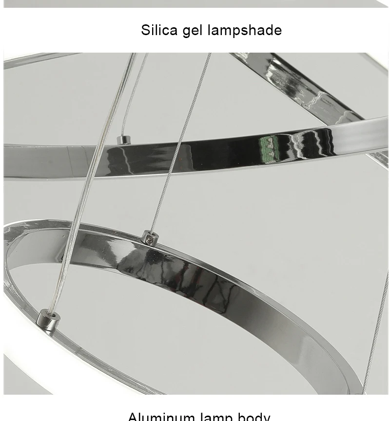 Современный светодиодный подвесной светильник, креативный гостиничный бар, простое кольцо, круговое декоративное затемнение, пульт дистанционного управления, Современная Подвесная лампа