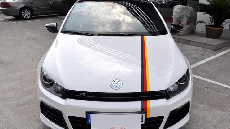 Aliauto Car Accessories German flag reflective car stickers and decals waterproof whole body sticker for volkswagen audi bmw | Автомобили