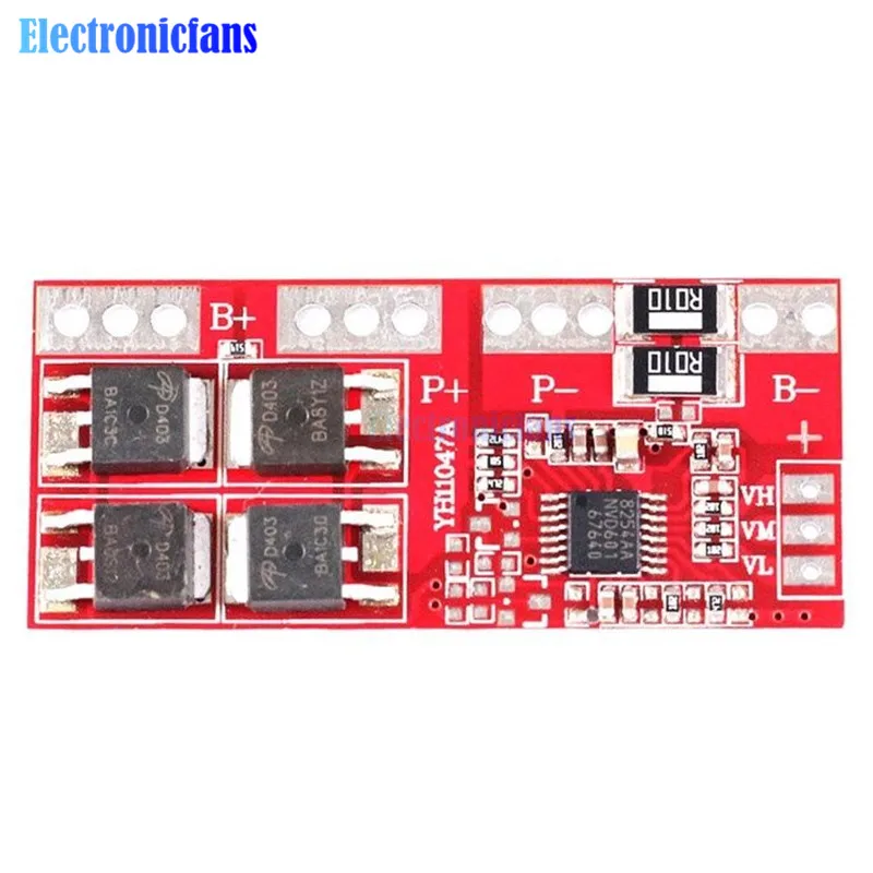 Зарядное устройство для литий ионной батареи 18650 14 4 В 8 в 16 в|protection board|4s 30a18650 protection